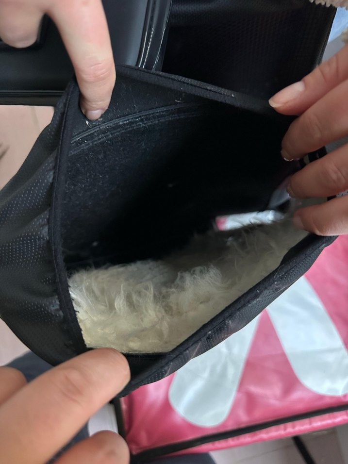 Fermuarlı siyah  Motosiklet el koruyucu - Görsel 3