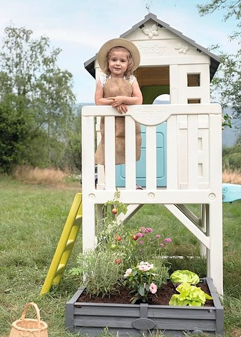 Smoby 7600810801 - Kare Oyun Evi - 70 cm Yüksekliğinde Platforml - Görsel 4