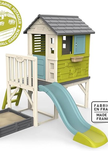 Smoby 7600810801 - Kare Oyun Evi - 70 cm Yüksekliğinde Platforml - Görsel 5