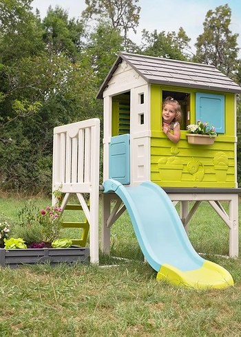 Smoby 7600810801 - Kare Oyun Evi - 70 cm Yüksekliğinde Platforml - Görsel 8