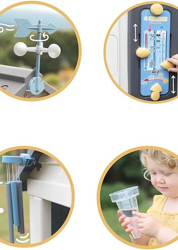 Smoby 7600810731-4 Mevsim Oyun Evi - Farklı mevsimleri temsil ed - Görsel 3