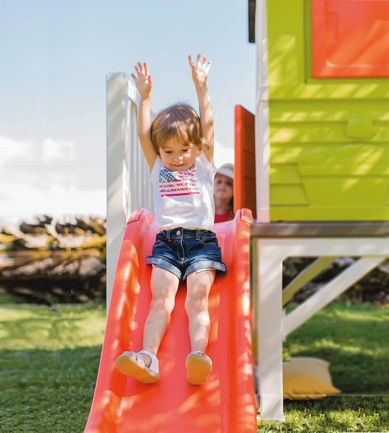 Smoby Çocuk Oyun Evi 7600810800  (Yüksek Ayaklı ve Kaydıraklı) | - Görsel 5