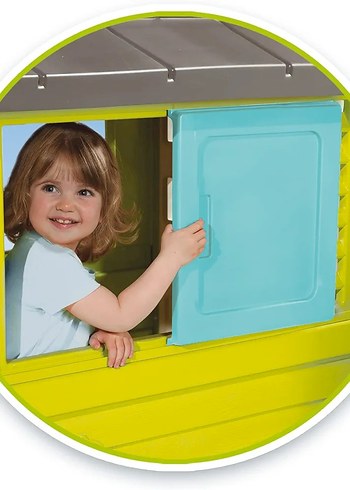 Smoby 7600810723 - Şirin Oyun Evi - Sağlam ve Renkli Oyun Evi, - Görsel 2