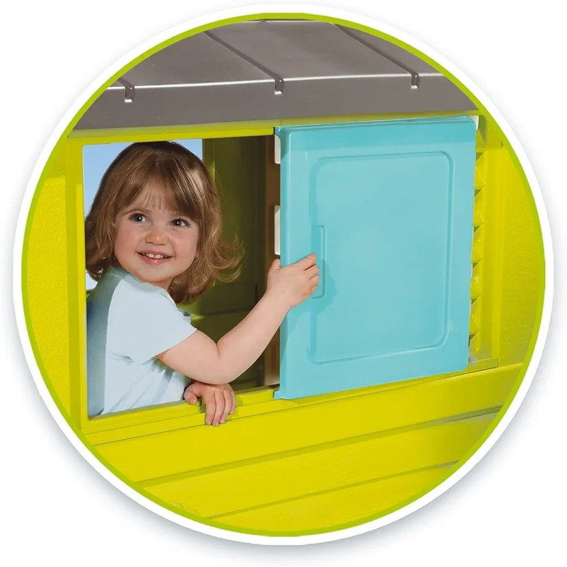 Smoby 7600810723 - Şirin Oyun Evi - Sağlam ve Renkli Oyun Evi, - Görsel 2