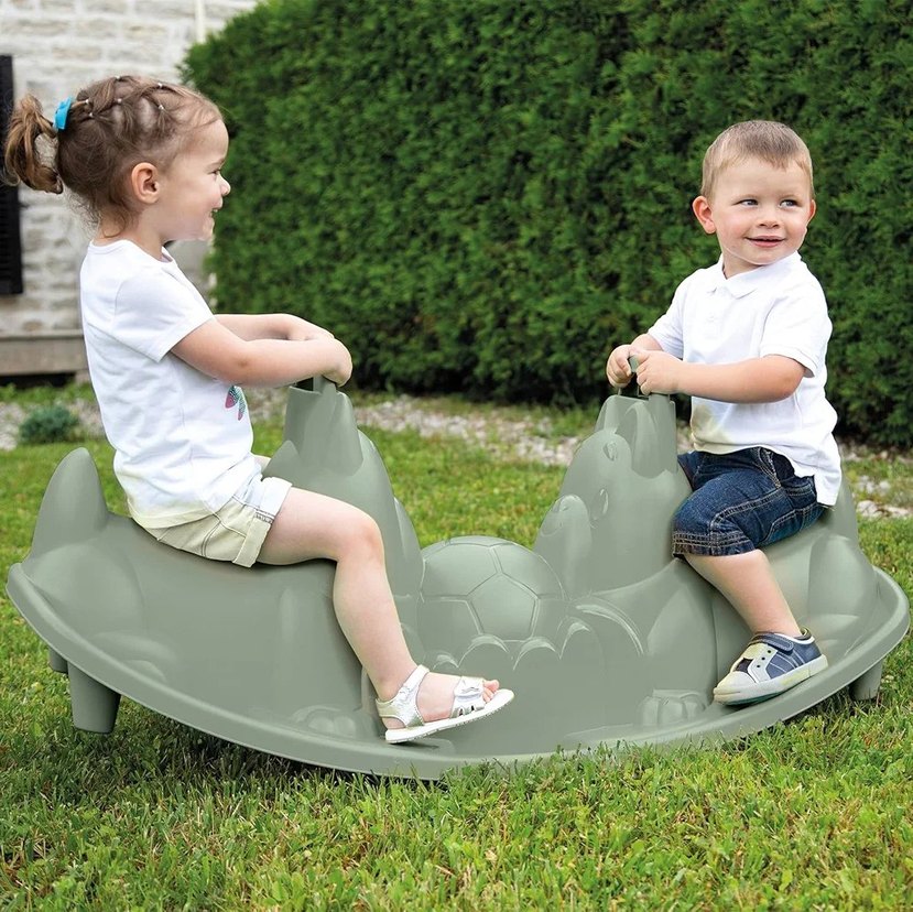 Smoby 7600830211 - Köpek salıncak rafı - 2 ergonomik koltuk, 1 o - Görsel 3