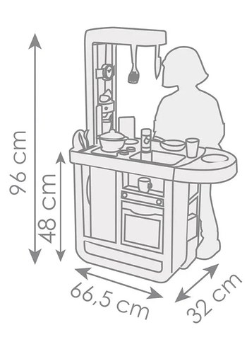 Smoby Cherry Mutfak Seti 310914 - Görsel 2