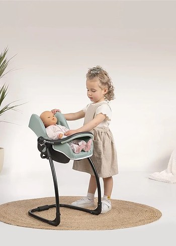 Smoby 7600240239 MC&Q 3'ü 1 arada mama sandalyesi, yeşil - Görsel 4