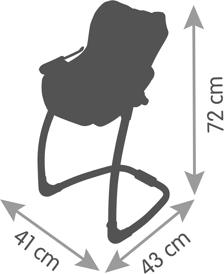 Smoby 7600240239 MC&Q 3'ü 1 arada mama sandalyesi, yeşil - Görsel 2