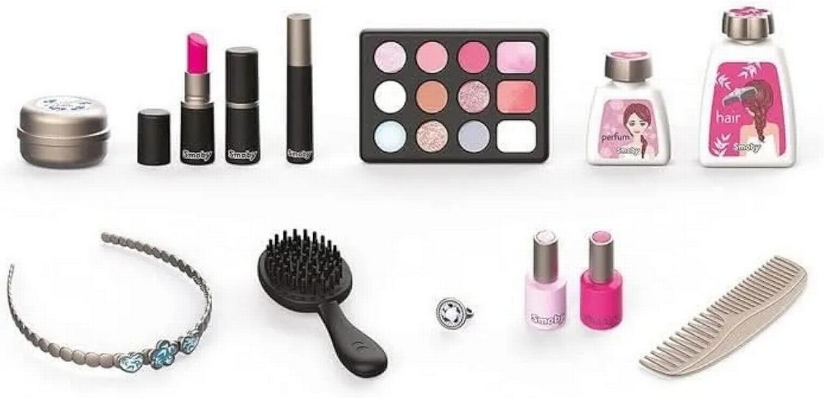 Smoby -Smoby 7600320148 Taşınabilir Çocuklar Güzellik Vanity Ro - Görsel 2