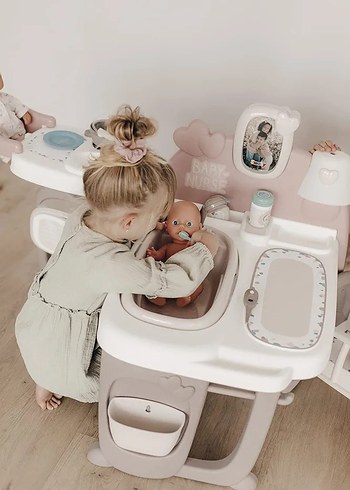 Smoby, 220376, Baby  Büyük Bebek Oyun Merkezi, 3'ü 1 Arada Set: - Görsel 7