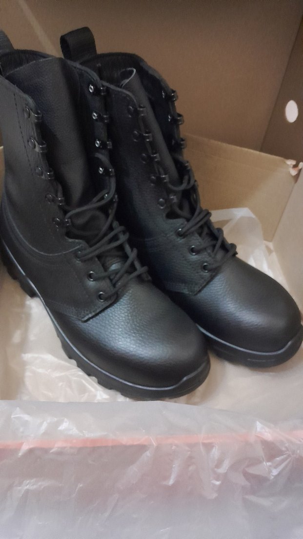 YDS Siyah Bağcıklı Erkek Bot denemek için bile giyilmedi SIFIR - Görsel 5