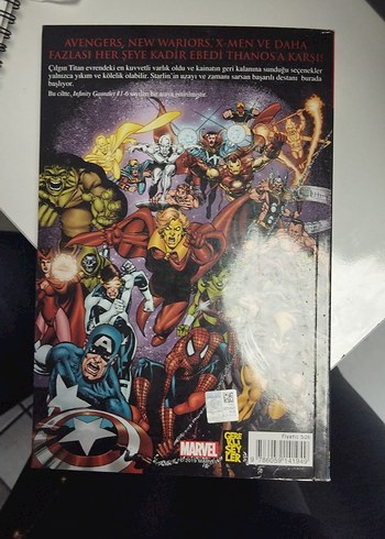 Beden Marvel Infinity Gauntlet Çizgi Roman