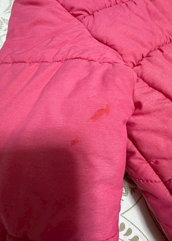 Kız Çocuk Pembe Fermuarlı Mont - Görsel 6