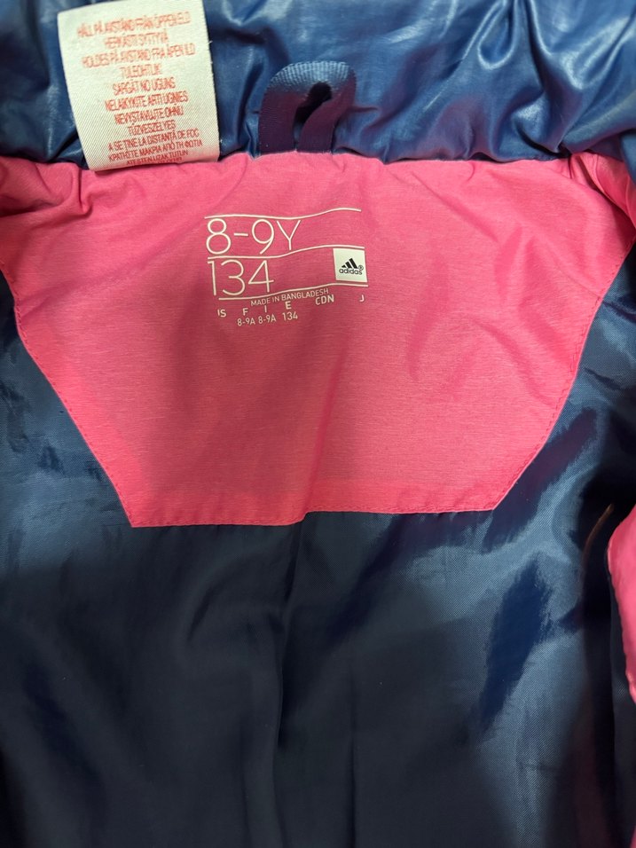 Kız Çocuk Pembe Fermuarlı Mont - Görsel 4