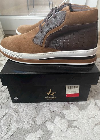 Altınyıldız Classics deri erkek  Botu  Modern Tasarım 42/43 - Görsel 5