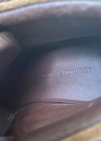 Altınyıldız Classics deri erkek  Botu  Modern Tasarım 42/43 - Görsel 3