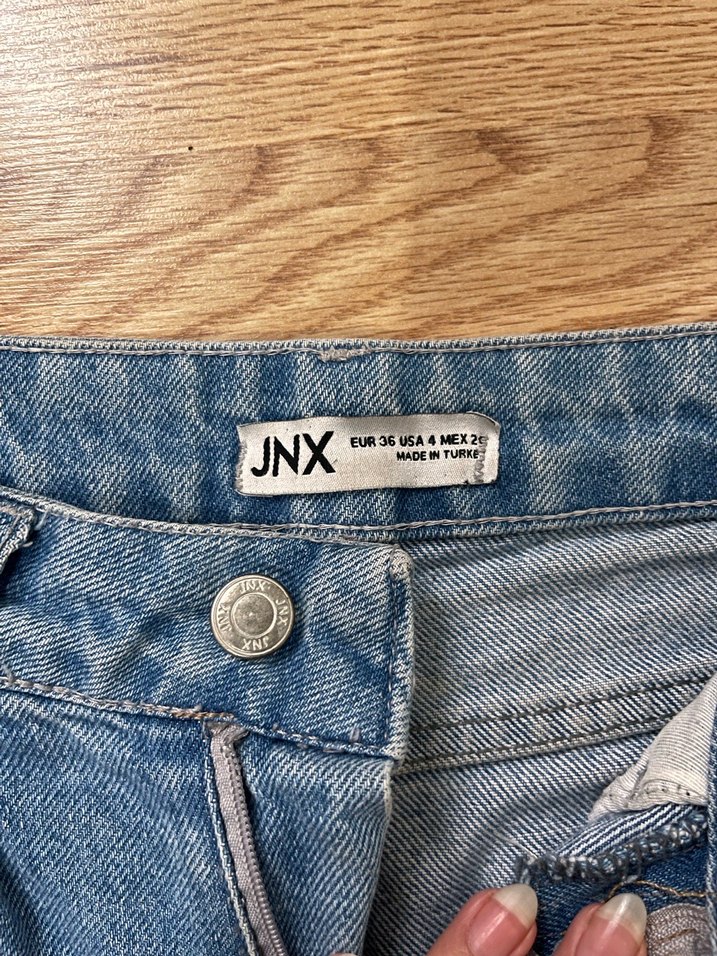 Gevşek Kesim Midi Kadın Kot Pantolon - Görsel 2