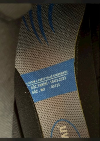 Siyah  Spor Outdoor Ayakkabı - Görsel 7