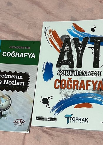 AYT Coğrafya Soru Bankası ve Notları