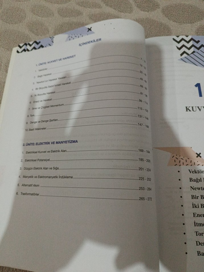 11. Sınıf Fizik Soru Kitabı Limit Yayınları - Görsel 4