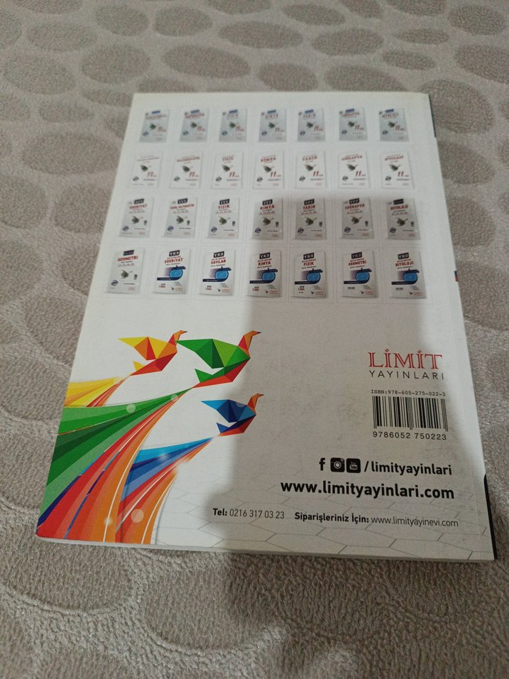 11. Sınıf Fizik Soru Kitabı Limit Yayınları - Görsel 2