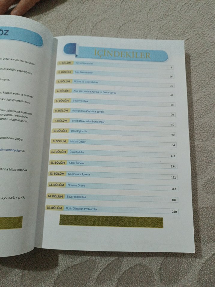 TYT Matematik Soru Bankası - E. Kemal EREN - Görsel 3