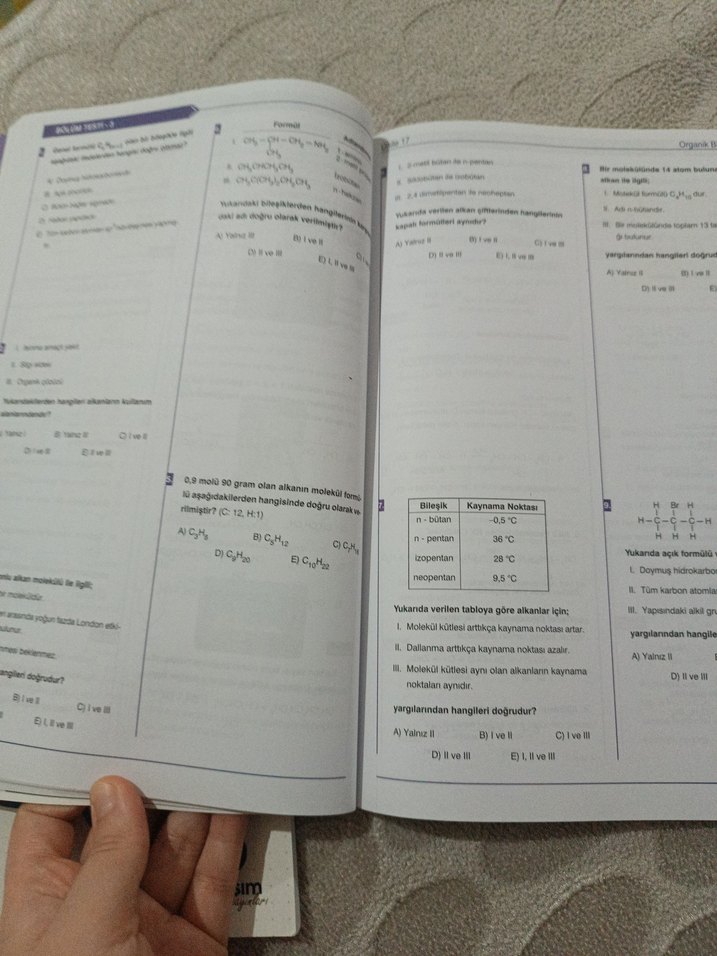 TYT ve AYT Kimya Soru Bankası Seti - Görsel 5