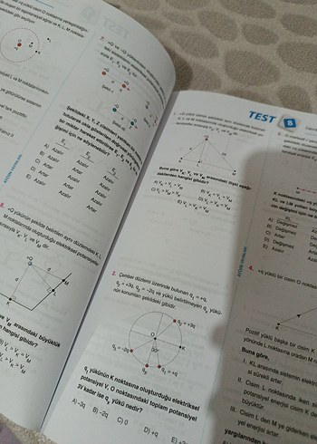 11. Sınıf Fizik Soru Bankası - Aydın Yayınları - Görsel 5