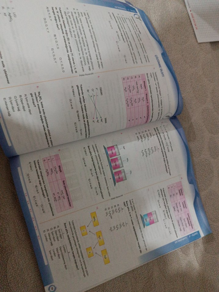 Kimya 10 Soru Kitabı - Palme Yayıncılık - Görsel 4