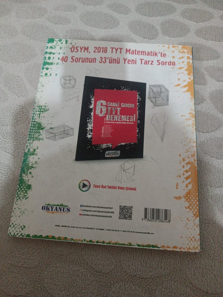 Okyanus Master TYT Matematik Soru Bankası - Görsel 2