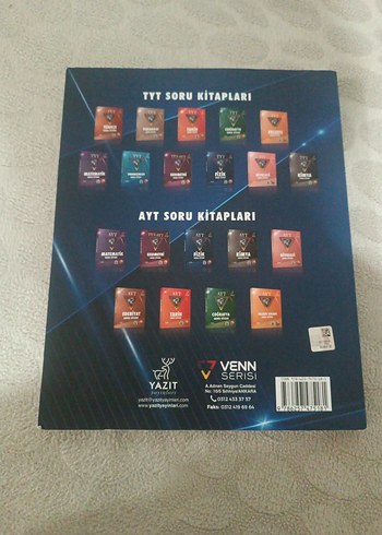 AYT Fizik Soru Kitabı Yazıt Yayınları - Görsel 2