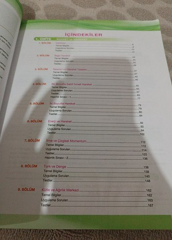 11. Sınıf Fizik Soru Bankası - Nitelik Yayınları - Görsel 5