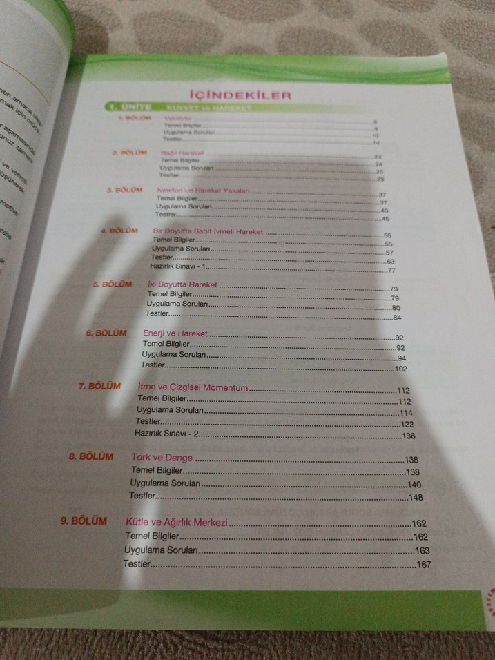 11. Sınıf Fizik Soru Bankası - Nitelik Yayınları - Görsel 5