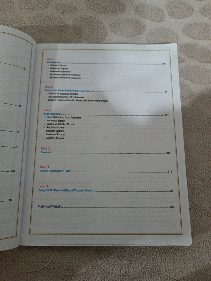 YKS Biyoloji Kazanım Hücreli Soru Bankası - Görsel 4