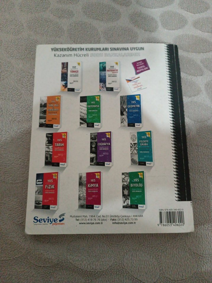 YKS Biyoloji Kazanım Hücreli Soru Bankası - Görsel 2