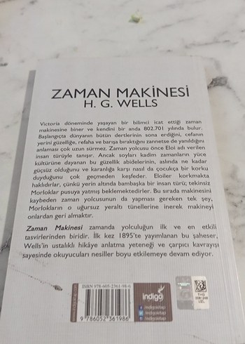 Zaman Makinesi - H.G. Wells - Görsel 2