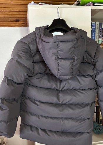 Erkek Gri Fermuarlı Street Wear Mont - Görsel 4