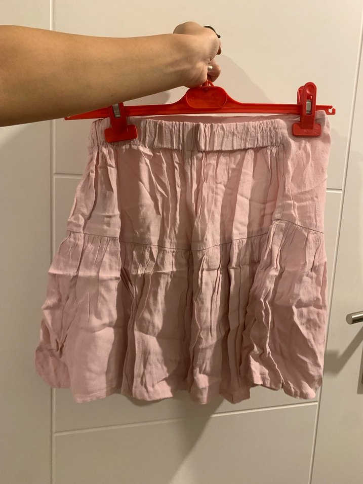 Pembe Mini Keten Etek - Görsel 2