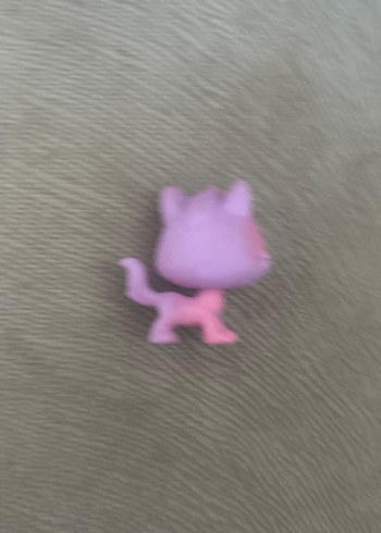 Pembe Pastel Renkli Mini Figür