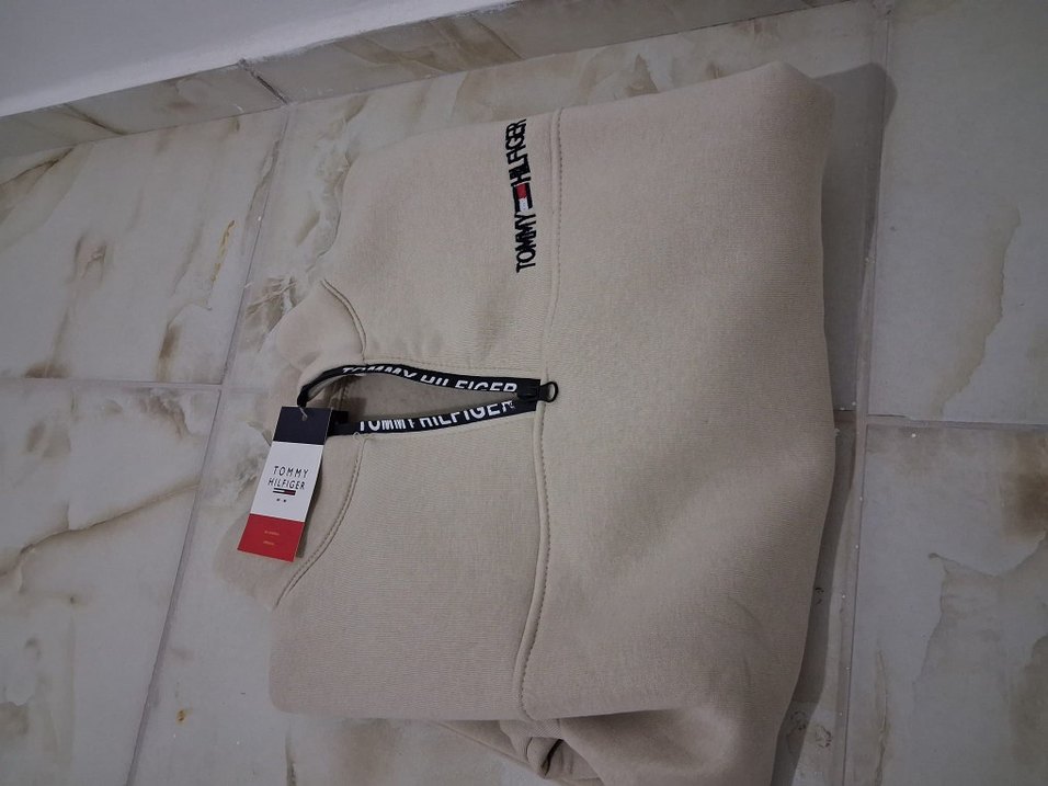 Tommy Hilfiger Siyah Fermuarlı Sweatshirt - Görsel 3