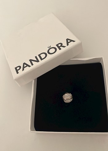 Pandora Beyaz Boncuklu Kadın Charm - Görsel 2