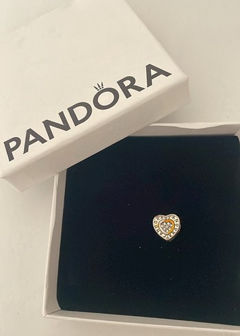 Pandora Boncuklu Kalp Charm - Görsel 2