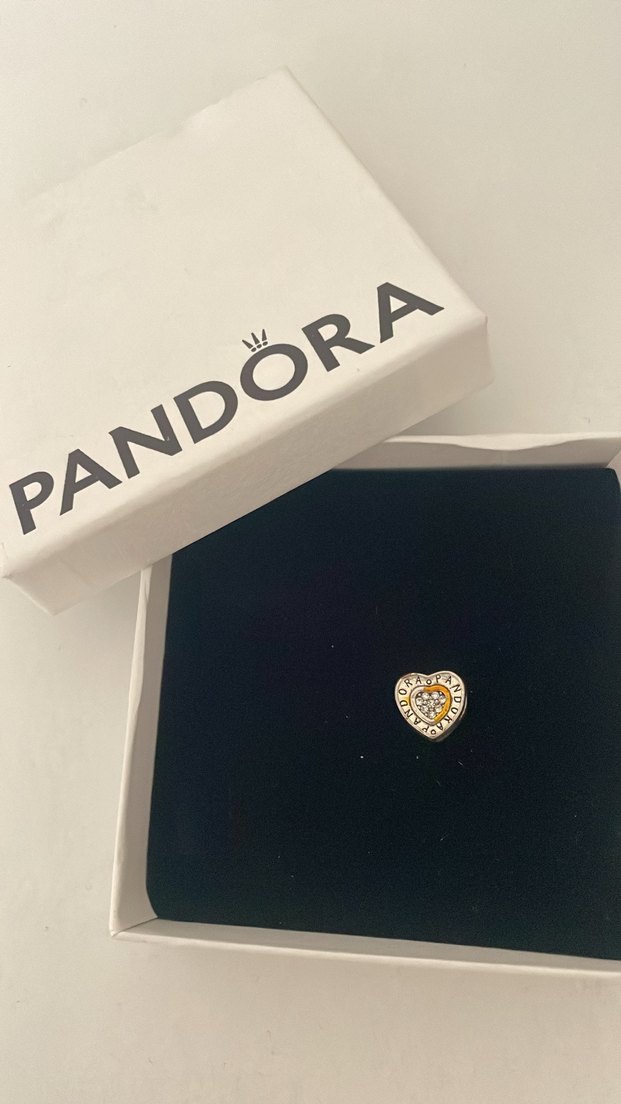 Pandora Boncuklu Kalp Charm - Görsel 2