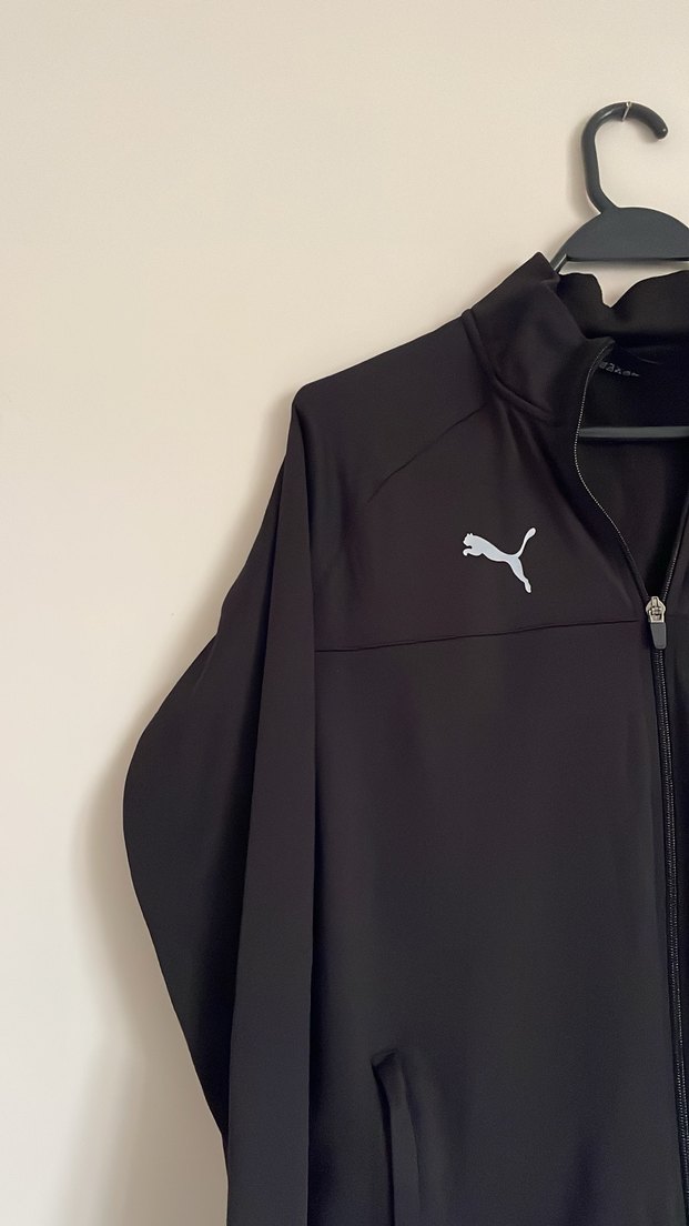 Erkek Siyah Fermuarlı hırka - Görsel 5