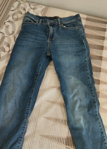 Kadın Mavi Denim Kot Pantolon