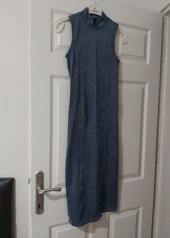 Mavi Zara Elbise - Görsel 7