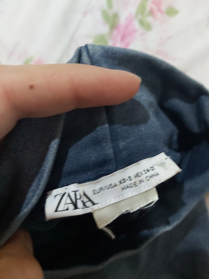 Mavi Zara Elbise - Görsel 4