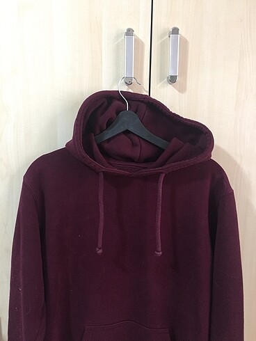 Pull&bear bordo kapüşonlu sweat