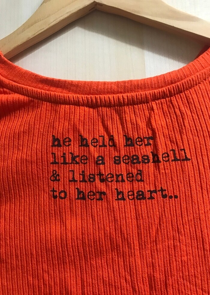 Turuncu fitilli crop - Görsel 2