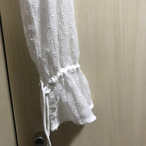 Bershka beyaz bluz - Görsel 3